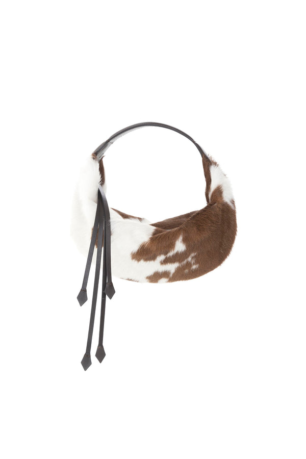 HAMACA MINI COWHIDE — CACAO