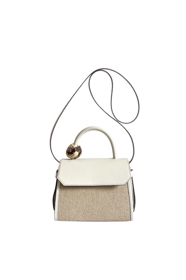 CARI MINI SATCHEL — HEMP GESSO